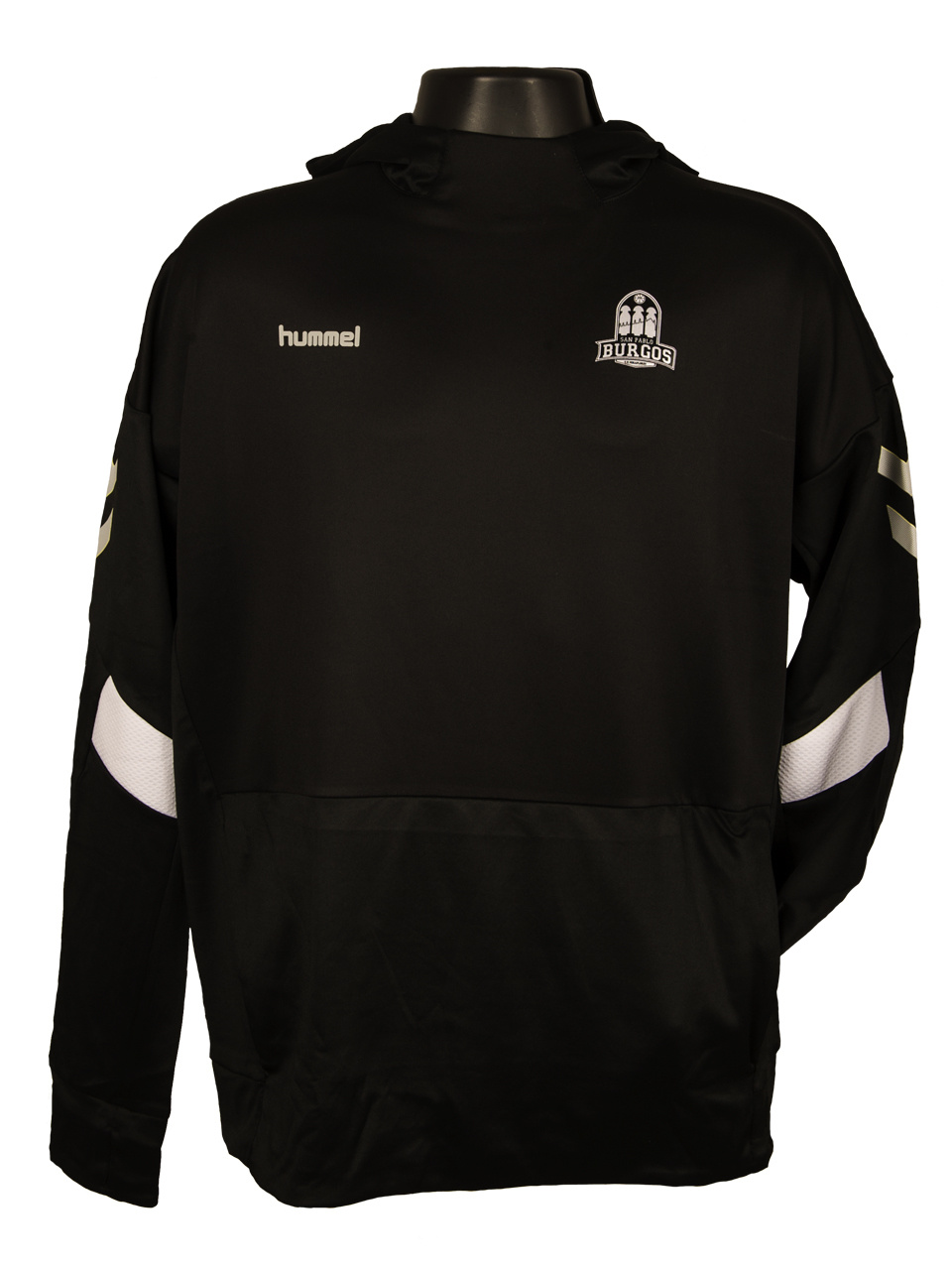 SUDADERA NEGRA CON CAPUCHA 19-20