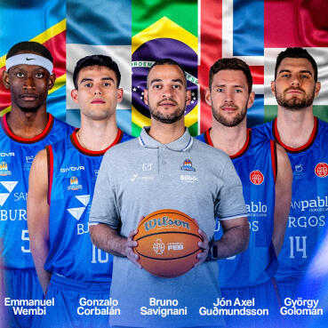 Cinco representantes en la ventana FIBA de noviembre